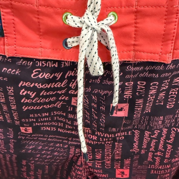 William Murray Golf Words of Wisdom Purple and Pink Board Shorts - Picture 5 of 12